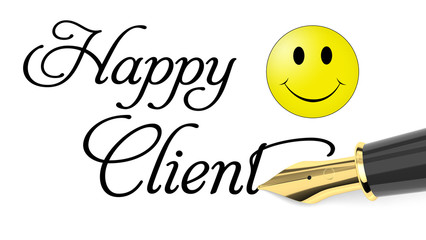 Happy client